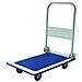 Carrello In Metallo Con Maniglia Pieghevole 730x475x830 Cm Blu Rmc740 - Foto miniatura 1
