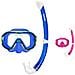 Set Funny Jr Color Abysstar Maschera E Boccaglio Colore Blu - Foto miniatura 1