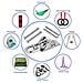 Heavy Duty Swing Ganci Ganci In Acciaio Inox 360 Girevole Hammock Ganci Con Viti 1000lb Capacit Di Calcestruzzo Insiemi Di Legno Playground Veranda Interni Esterni Sedile Trapeze Yoga Gym - Foto miniatura 4