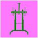 STAFFA PAVIMENTO PER TV 65/86 NPF10229 LOAD 140KG CON SUPP WEBCAM - Foto miniatura 3