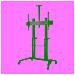 STAFFA PAVIMENTO PER TV 65/86 NPF10229 LOAD 140KG CON SUPP WEBCAM - Foto miniatura 2