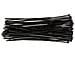 Nastro Per Fasci Di Cavi 4,8 X 300 Mm Nero 75 Pezzi, Resistente Ai Raggi Uv, - / Da - 35 ° A + 85 °, Poliammide 6.6 - Foto miniatura 3