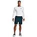 Heatgear Long Sleeve 1361524-100, Uomini, Bianca, L - Foto miniatura 6
