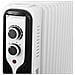 Radiatore Ad Olio Elettrico 11 Elementi 3 Livelli Di Potenza Termostato 2500w Colore Bianco - Foto miniatura 3
