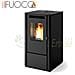 Vania - Stufa A Pellet Da 9.5 Kw Nero - Foto miniatura 1