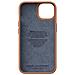 Cover Per Iphone 14 In Vera Pelle, Marrone Chiaro - Foto miniatura 4