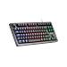 MK023 tastiera USB QWERTY Spagnolo Nero - Foto miniatura 1