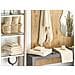Set Di 9 Asciugamani Cotone Beige Atiu - Foto miniatura 1