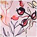 Set Di 2 Cuscini Anemones Velluto 45 X 45 Cm Floreale Rosa Pastello - Foto miniatura 2