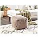 Pouf Kingri Cotone Tortora - Foto miniatura 7