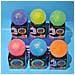 Manopola Palla Riabilitativa Antistress 6 Pezzi Colori Misti - Foto miniatura 2
