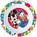 Piatto Fondo Originale Mickey In Plastica Rigida Per Bambini. - Foto miniatura 1