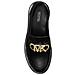 Parker Lug Loafer Mocassino Pelle Di Mucca Scarpe Donna Nero Eu 40, 40f2pkfp1l-001 - Foto miniatura 3
