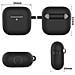 Custodia Per Airpods Con Portachiavi E Accessori Black  Airpods Pro 2 - Foto miniatura 4