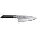 Coltello Da Cucina Sanellisan - Nero - Acciaio - 9,3x3,3x37,5 Cm - Foto miniatura 1