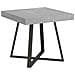 Tavolo allungabile 90x90/194 cm Abbraccio cemento gambe antracite - Foto miniatura 1