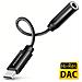 ADA-HC cavo audio 0,1 m 3.5mm USB tipo-C Nero - Foto miniatura 1