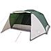Tenda da Campeggio con Portico per 4 Persone Verde Impermeabile - Foto miniatura 1