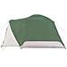 Tenda da Campeggio con Portico per 4 Persone Verde Impermeabile - Foto miniatura 9