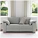 Divano Loveseat  Grigio Nuvola 140 cm in Tessuto - Foto miniatura 3