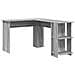Scrivania Angolare Grigia Grigio Sonoma MDF Standard - Foto miniatura 1