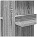 Scrivania Angolare Grigia Grigio Sonoma MDF Standard - Foto miniatura 8
