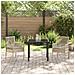 Sedie da Giardino  2 pz con Cuscini Beige in Polyrattan - Foto miniatura 3