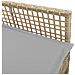 Sedie da Giardino  2 pz con Cuscini Beige in Polyrattan - Foto miniatura 9