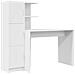 Scrivania con Storage Bianca in Legno Ingegnerizzato - Foto miniatura 1