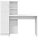 Scrivania con Storage Bianca in Legno Ingegnerizzato - Foto miniatura 7