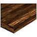 Mensole Parete 4pz Rovere Fumo 100x10x1,5 cm Legno Multistrato - Foto miniatura 7