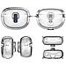 Custodia Protettiva In Tpu Per Auricolari Bluetooth Aperti Bose Ultra Transparent - Foto miniatura 1