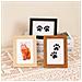 Cornice Commemorativa Per Animali Domestici Con Impronta Di Zampa - Crea Ricordi Indelebili Wood Color - Foto miniatura 3