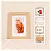 Cornice Commemorativa Per Animali Domestici Con Impronta Di Zampa - Crea Ricordi Indelebili Wood Color - Foto miniatura 1