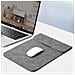 Custodia Verticale Per Laptop Con Supporto - Borsa Universale In Pelle Pu Da 13.3/14 Pollici - Foto miniatura 6