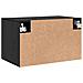 Armadietto a muro Rovere nero 60 x 36.5 x 35 cm - Foto miniatura 8