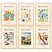 Set Di 6 Stampe Illustrazioni Artistiche Di Henri Matisse Collezione Di Paesaggi Di Dipinti Decorativi Cornici In Legno Chiaro A3 Telaio In Legno Chiaro - Foto miniatura 1