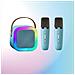 Altoparlante Karaoke Bluetooth Portatile (edizione Base) Con Due Microfoni E Altoparlante Blue - Foto miniatura 3