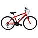 Mtb 24'' - Mountain Bike Da Uomo, Ruote 24'', Cambio 18 Velocità, Telaio Acciaio, Con Accessori - Colore Rosso - Foto miniatura 1