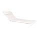 Cuscino Per Sdraio Andorra-bianco-cotone-200x62x6 Cm - Foto miniatura 1