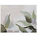Dipinto Su Tela Flower & Leaf Con Rose Bianche E Foglie Verdi 80x100 Cm - Foto miniatura 2