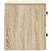 Mobiletto da notte a muro 2 pcs Rovere Sonoma 33 x 34,5 x 40 cm - Foto miniatura 6