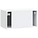 Mobile Porta TV da Muro Bianco 59,5 x 31 x 30 cm - Foto miniatura 8