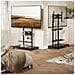 650635 Supporto TV a parete 2,29 m (90") Nero - Foto miniatura 2