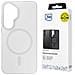 3mk Smoke Magcase Per Samsung Galaxy S25, Bianco Trasparente - Foto miniatura 2