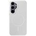 3mk Smoke Magcase Per Samsung Galaxy S25, Bianco Trasparente - Foto miniatura 1