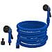 Tubo Acqua Giardino 50ft Tubo Estensibile Da Giardino Dotato Di Pistola Irrigazione 6 Modalit à Di Spruzzo, Pompa Acqua Salvaspazio Leggera Resistente - Foto miniatura 1