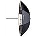 Umbrella Shallow argento 105cm - Foto miniatura 1