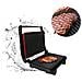 Warme 30hhh - Panini Maker / griglia, Pressa A Sandwich, Griglia Elettrica, 700 Watt, Fredda Al Tocco, Antiaderente, Indicatore Luminoso, Rossa. Design Esclusivo. - Foto miniatura 7