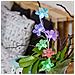 Ramo Di 6 Fiori Luminosi, Led Rgb Cambiacolore Addobbi Decoro Luci Di Natale - Foto miniatura 1